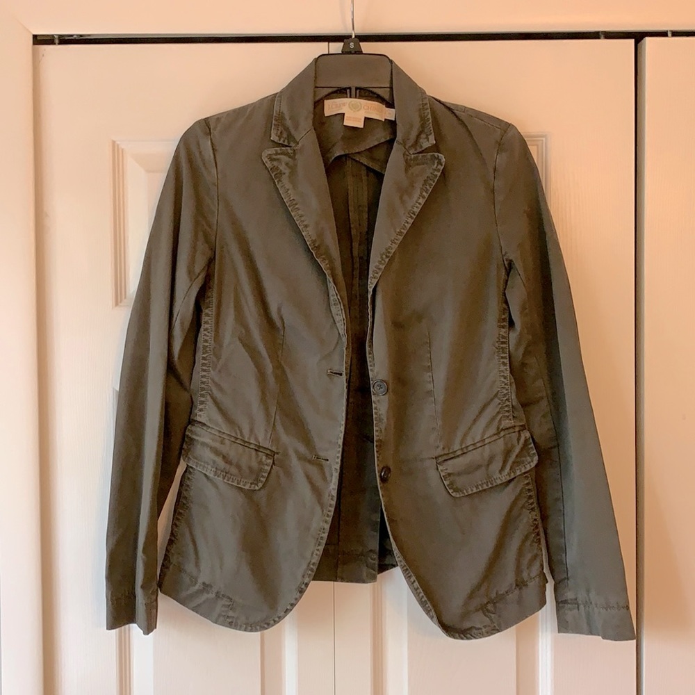Fitted Crew Jacket